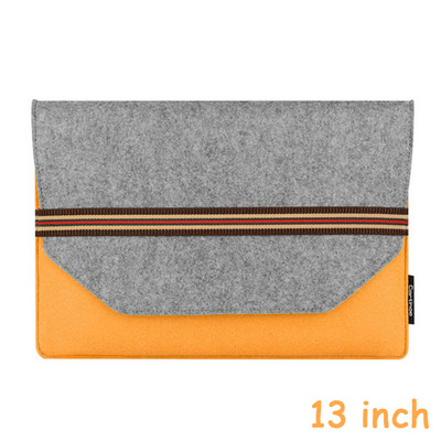 EZONE 4 boje 13 inča torba za prijenosno računalo zaštitni omot držač datoteka visokokvalitetna filca torba za dokumente torba za uredske datoteke 44*31 cm