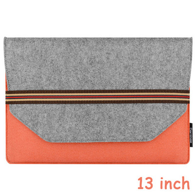 EZONE 4 boje 13 inča torba za prijenosno računalo zaštitni omot držač datoteka visokokvalitetna filca torba za dokumente torba za uredske datoteke 44*31 cm