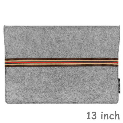EZONE 4 boje 13 inča torba za prijenosno računalo zaštitni omot držač datoteka visokokvalitetna filca torba za dokumente torba za uredske datoteke 44*31 cm