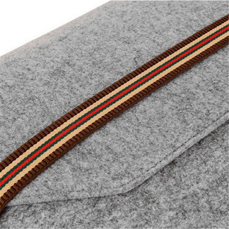 EZONE 4 boje 13 inča torba za prijenosno računalo zaštitni omot držač datoteka visokokvalitetna filca torba za dokumente torba za uredske datoteke 44*31 cm