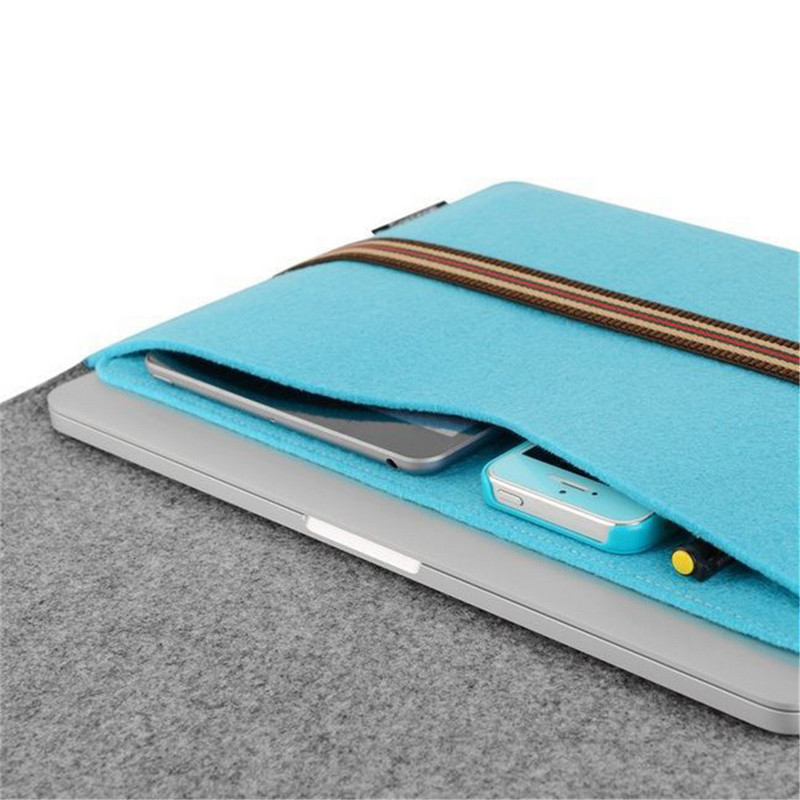 EZONE 4 boje 13 inča torba za prijenosno računalo zaštitni omot držač datoteka visokokvalitetna filca torba za dokumente torba za uredske datoteke 44*31 cm