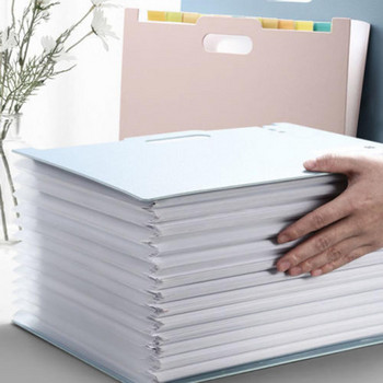 Ανθεκτικό στη φθορά Αντι-σπάσιμο αρχείων Φοιτητές δοκιμάζουν χαρτί θήκη αρχείων ακορντεόν Πολυλειτουργικός φάκελος αρχείων πολλαπλών σελίδων για το Office