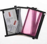 A5 Notepad Cover Vreća s patentnim zatvaračem Pp Materijal Poslovna moda Dnevnik Torba za pohranu knjiga Rupa od gljiva Vreća s datotekama s otvorenim listovima Papirnate mape