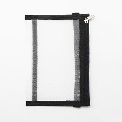 A5 Notepad Cover Vreća s patentnim zatvaračem Pp Materijal Poslovna moda Dnevnik Torba za pohranu knjiga Rupa od gljiva Vreća s datotekama s otvorenim listovima Papirnate mape