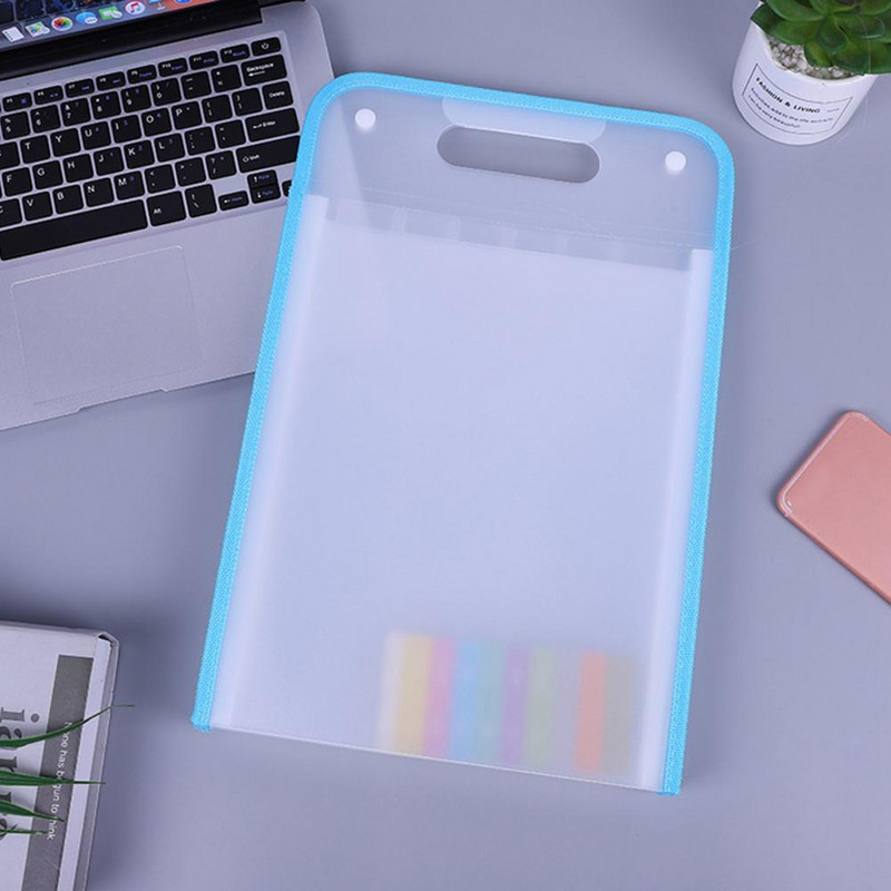 Mapa s kreativnim harmonikama s 13 rešetki Classified Durable Handle Design Univerzalna mapa s papirnatim datotekama