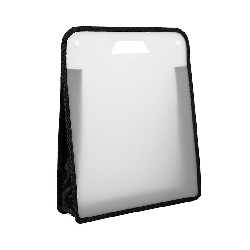 Umotane platnene mape Prijenosna pohrana Novi veliki kapacitet prozirna matirana preša Torba za datoteke s kopčom Mape s datotekama za učenje učenika