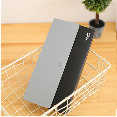 Deli Snap mapa torba za pohranu 13 rešetkasta mini torba za organe višeslojna kutija za račune 5562 lagani stil