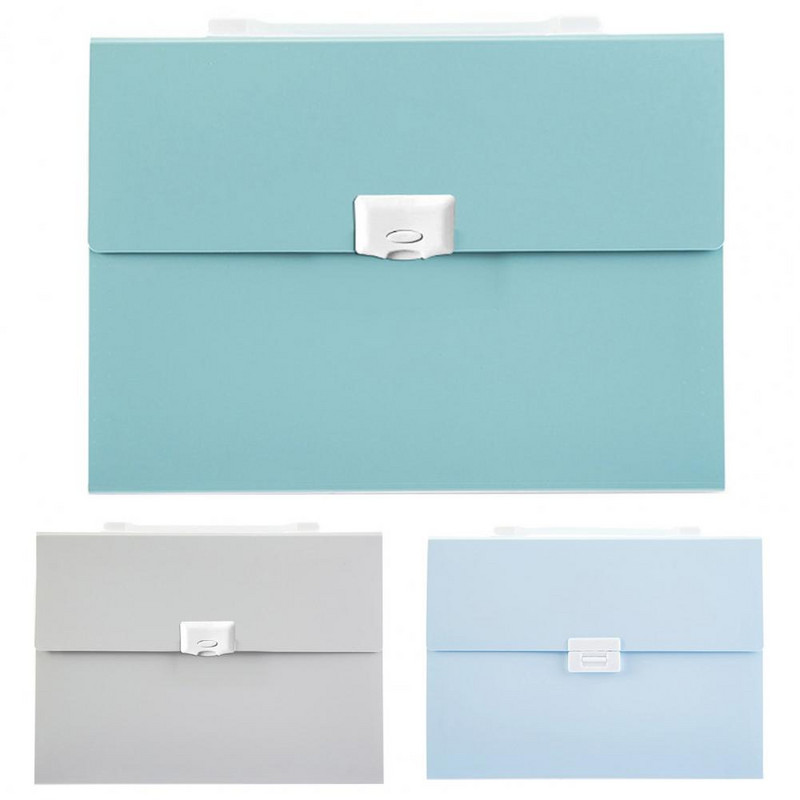 13 rácsos hordozható fájlmappa Sokoldalú, nagy kapacitású műanyag bővítő irodaszerző irodai kellékek