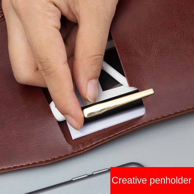 A4 mape velikog kapaciteta za dokumente papirna vrećica za pohranu pakiranje PU kožne crne smeđe džepne mape organizator za stol