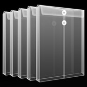 4 tk A4 failikoristaja kirjatarvete hoiukaust veekindel standardne läbipaistev PVC lahtiste lehtedega kotikeste viilimisköitja dokument