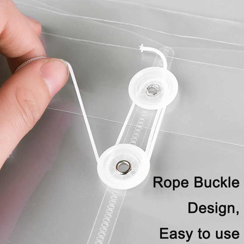 4 tk A4 failikoristaja kirjatarvete hoiukaust veekindel standardne läbipaistev PVC lahtiste lehtedega kotikeste viilimisköitja dokument