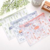 1PC Vodootporna sklopiva rešetka Kawaii A4 mapa datoteka stol papir papir organizator torba za pohranu ured školski pribor