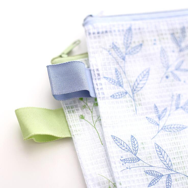 1PC Vodootporna sklopiva rešetka Kawaii A4 mapa datoteka stol papir papir organizator torba za pohranu ured školski pribor