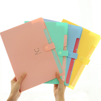 Изключително издръжливи бонбони Цветен разширяващ се файл Документ Организирайте папка Хартия Калъф Продукти Офис материали Аксесоари