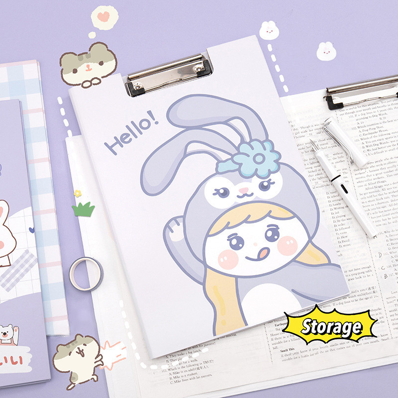 Crtić Anime A4 mapa datoteka Međuspremnik Podloga za bilješke Isječak Tvrda ploča Test papir Organizator Školski pribor Uredski materijal