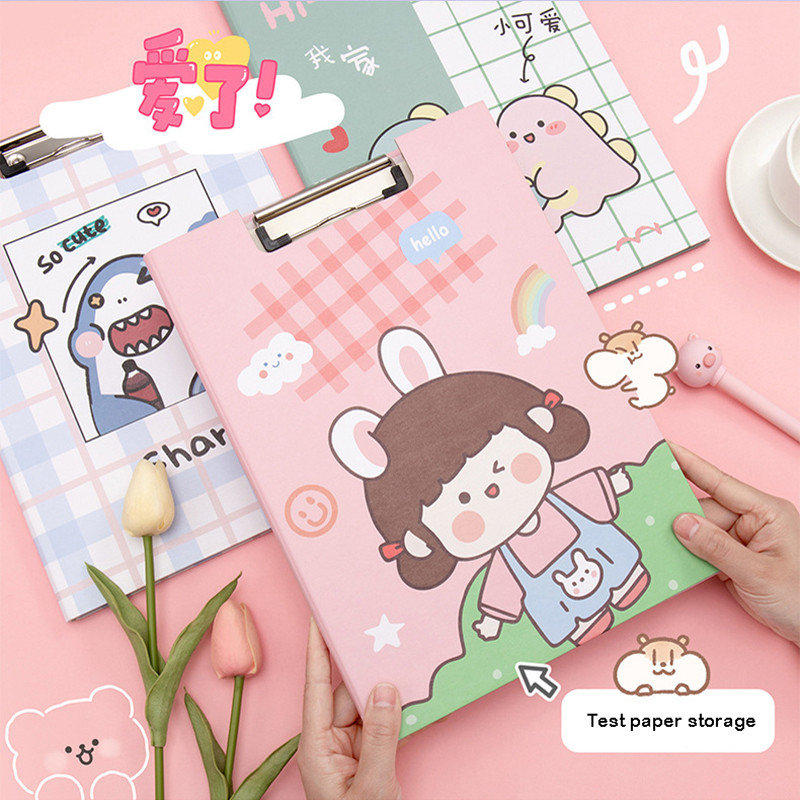 Crtić Anime A4 mapa datoteka Međuspremnik Podloga za bilješke Isječak Tvrda ploča Test papir Organizator Školski pribor Uredski materijal