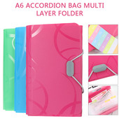 1kom A6 proširiva mapa datoteka organizator dokumenata pohrana uredska torbica za uredske poslovne potrepštine