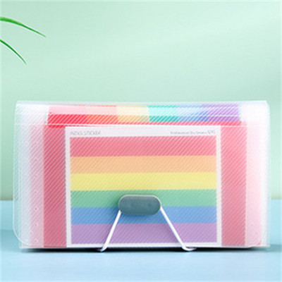 13 Grid A6 Mini Plastic Portable File Folder Επέκταση Πορτοφολιού Λογαριασμός Αποδείξεων Ταξινόμηση Προϊόντα Αρχειοθέτησης Τσάντας Αποθήκευσης Γραφείου