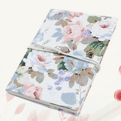 Prijenosni dizajn ruža A5 omot za knjige Zaštitni sigurnosni omot za knjige Osjetljivi školski pribor za učenike Ured za dom