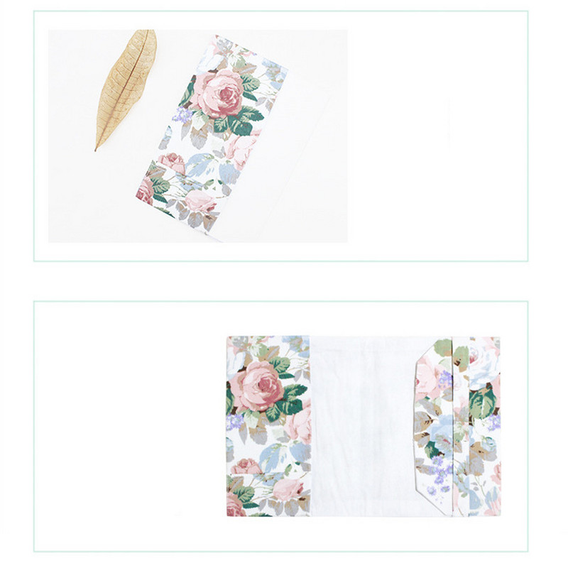 Prijenosni dizajn ruža A5 omot za knjige Zaštitni sigurnosni omot za knjige Osjetljivi školski pribor za učenike Ured za dom