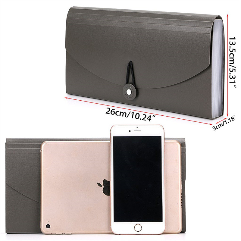 Käeshoitav laienev failikaust 13 taskut kontorikviitungi korraldaja kaust akordion kaust dokumendikaardid piletid faili hoiukoht