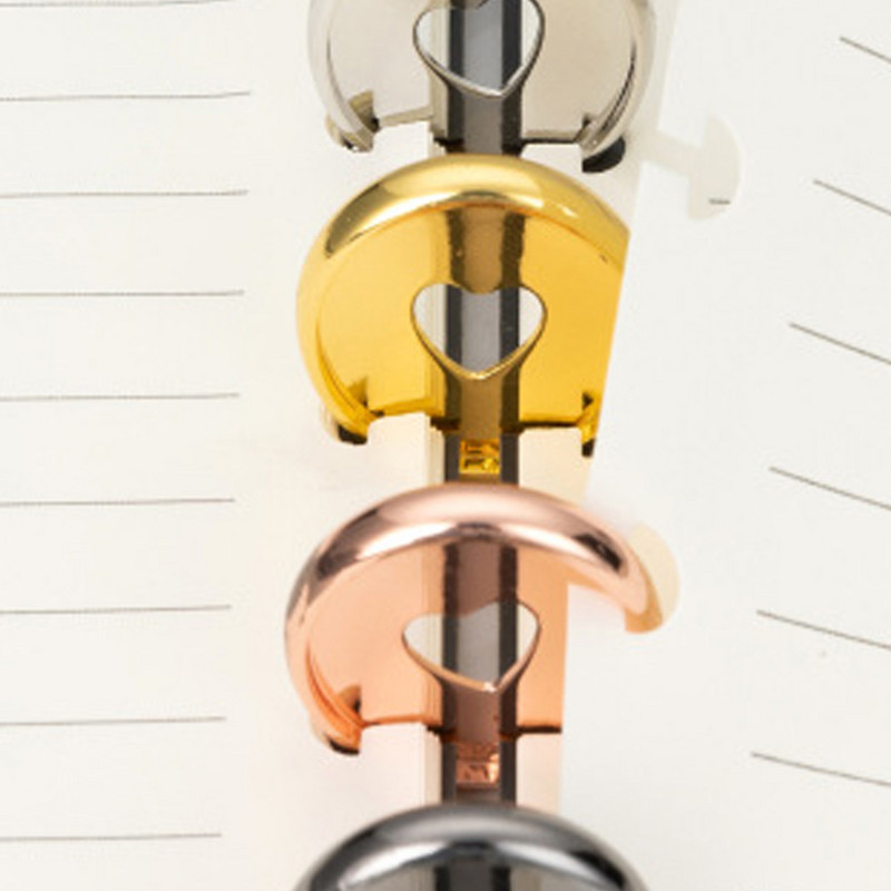 Džepna knjiga Gljiva Kopča Diskovi za uvez dnevnika Binder Srce DIY pribor Planer Alati Kopče Planer nabave