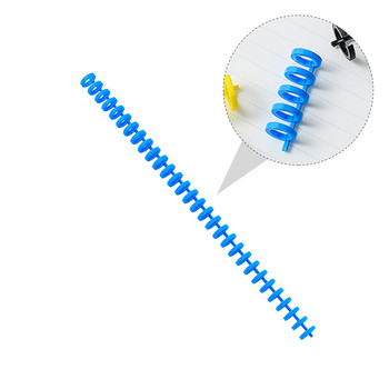 5 бр. Подвързващи шипове Спирали Гребенови подвързии Спираловидни намотки за тетрадка (Произволен цвят)