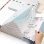 Torbica za orgulje na 13. katu Mala svježa višeslojna torbica za datoteke Mapa Materijali za studente A4 mapa Završna obrada uredskog stola