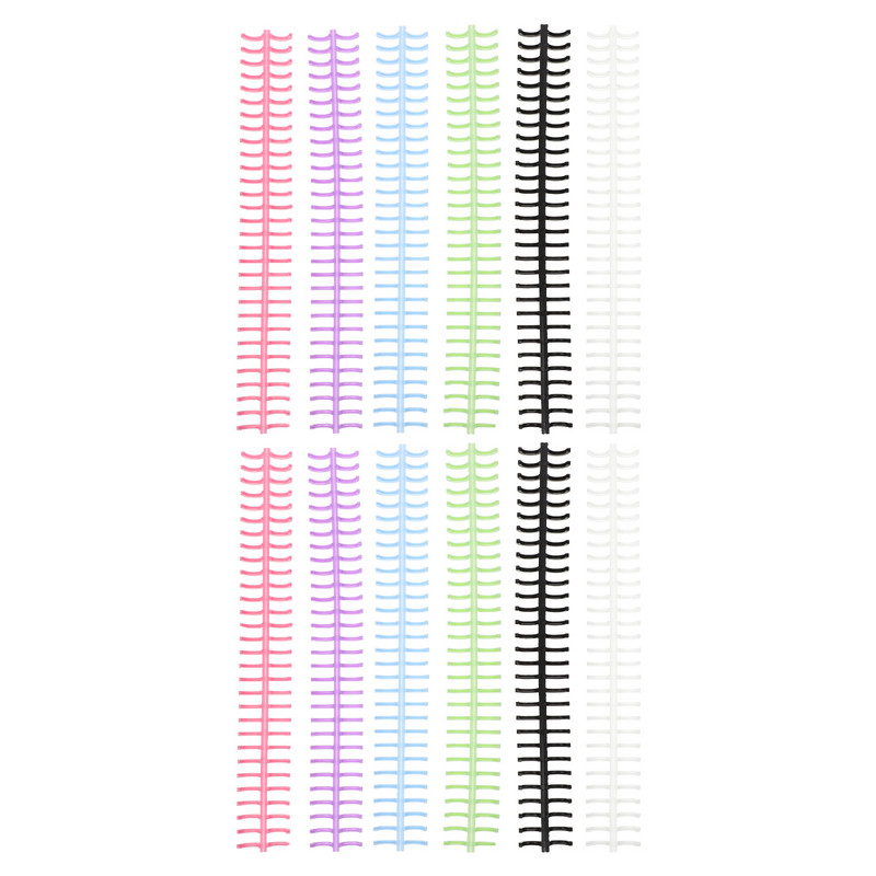 11 kom. Plastične zavojnice šarki za prijenosna računala, spiralne zavojnice, mini veziva, ljepljiva turpija