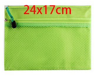 A5 poliesterska torbica s patentnim zatvaračem, platnena mrežasta mala torbica za račune za stacionarnu uredsku upotrebu