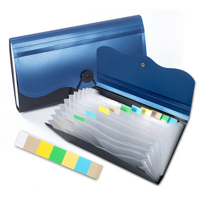 B5 Acordeon Folder Fișier de extindere Portofel Documente Organizator Carcasă Dosar chitanțe
