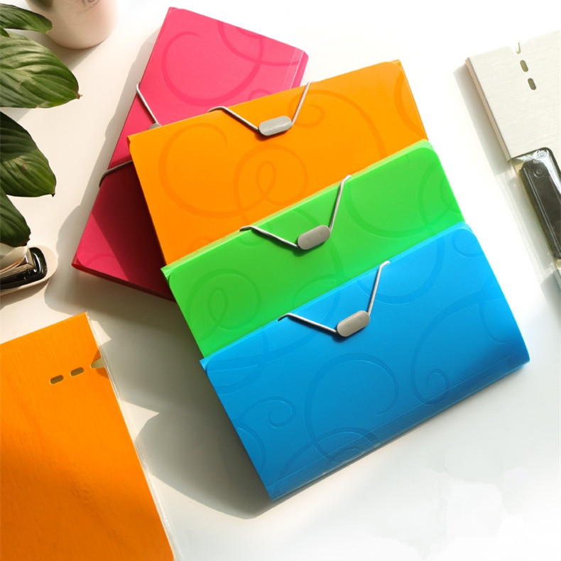 Proširujuća mapa s datotekama - ručna mapa s 13 džepova Organizator PP novčanik Organizator za kartice, račune, kupone i ulaznice