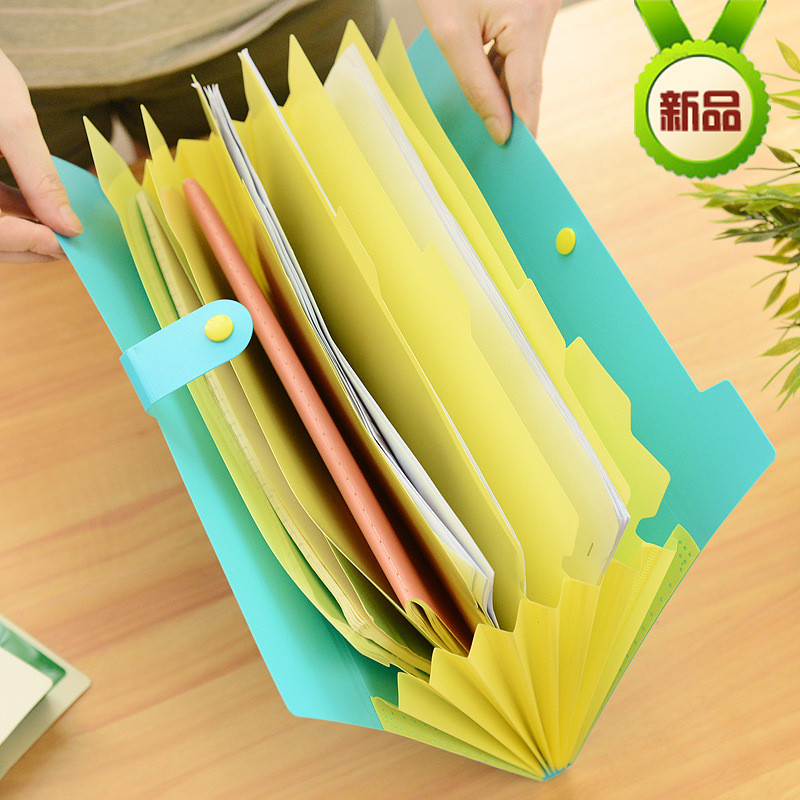 32 cm új írószer 8 a mappába A4 mappa Pp fájl tároló mappa Teszt papírok Osztályozás Szervező táska 4 szín iroda