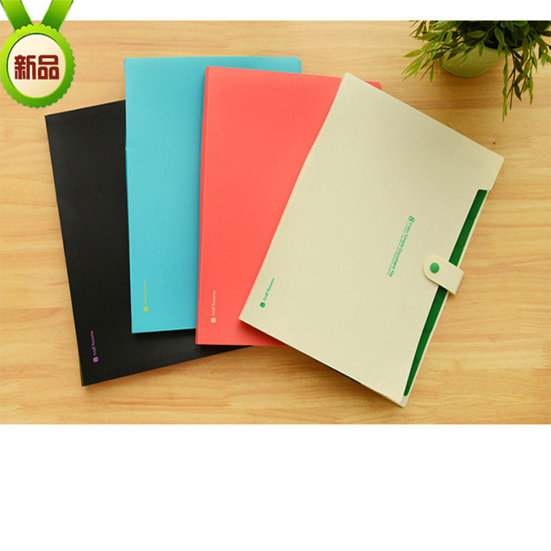 32 cm új írószer 8 a mappába A4 mappa Pp fájl tároló mappa Teszt papírok Osztályozás Szervező táska 4 szín iroda