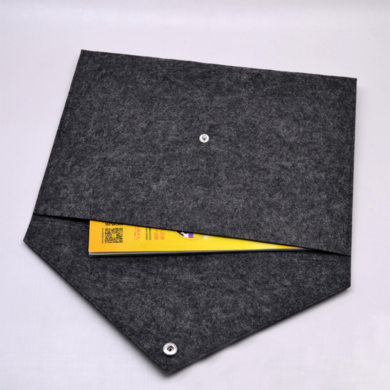 Τσάντα εγγράφων 1 τμχ Απλή συμπαγή Α4 μεγάλης χωρητικότητας Φάκελοι φακέλων επαγγελματικού χαρτοφύλακα Προϊόντα αρχειοθέτησης από χημική τσόχα Δώρα για μαθητές