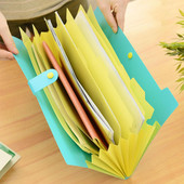 Proširivi dokumenti, organizator mape s datotekama, mape s 8 džepova, veličina A4, zatvaranje s pritiskom na gumb r20