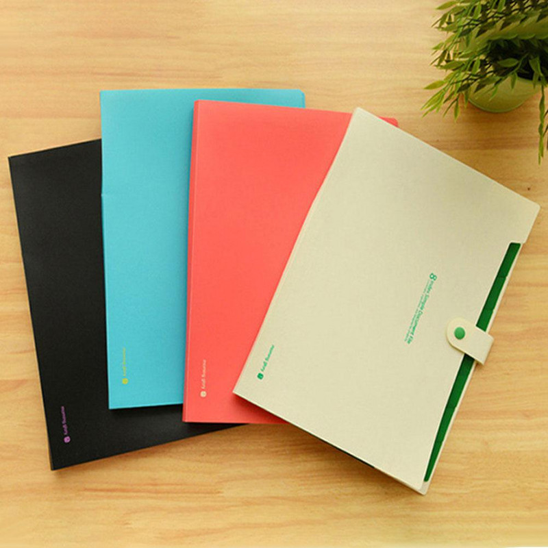 Proširivi dokumenti, organizator mape s datotekama, mape s 8 džepova, veličina A4, zatvaranje s pritiskom na gumb r20