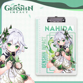 Originalus 2 serijos fanera Genshin Grass God Night Palace God Li Ling Hua Pp lentos klipas studento rašymo bloknotas aplankas