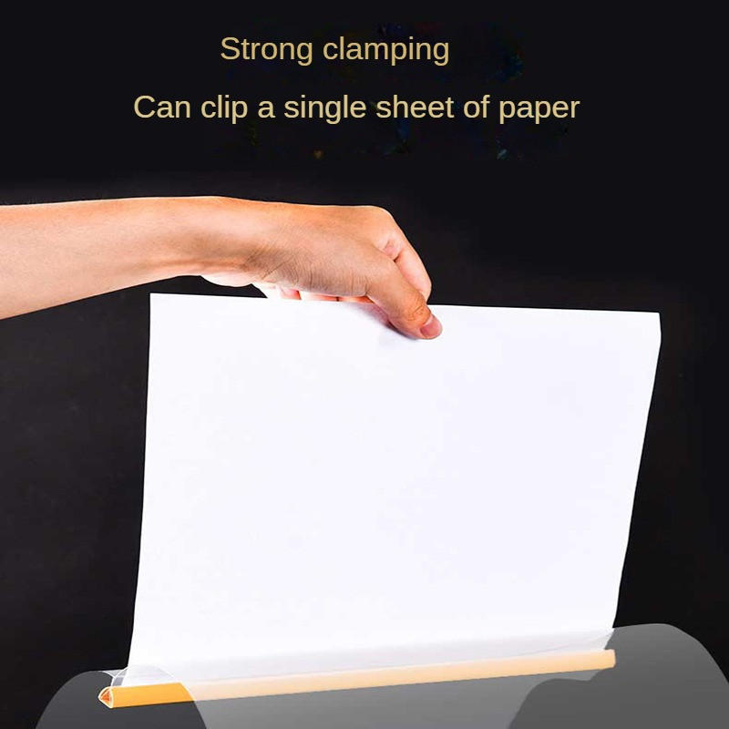 5 tk/komplekti värvi läbipaistev paksendatud A4 tõmbevarda kausta fail Raporti jätkamise tõmbevarda klamber suure mahutavusega kontori koolitarbed