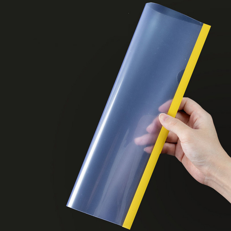 10 τεμάχια καθαρά καλύμματα αναφορών με συρόμενη ράβδο Χαρτί Α4 Διαφανής οργάνωση εγγράφων Δέσματα διαφανειών Φάκελοι για σχολικά είδη