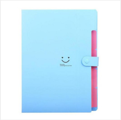 Нови многослойни продукти за архивиране на A4 Информация Хартии Катарама 10 цвята Съхранение на файлове 5 в папка Органайзер Офис консумативи