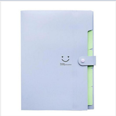 Нови многослойни продукти за архивиране на A4 Информация Хартии Катарама 10 цвята Съхранение на файлове 5 в папка Органайзер Офис консумативи