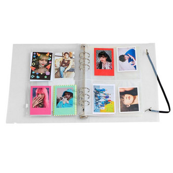 A5 Binder Photocard Album 3 Inch Loose Leaf Book Torage Σκληρό εξώφυλλο Σημειωματάριο PolaroidPhoto Album Αξεσουάρ γραφείου για το σπίτι σχολείο