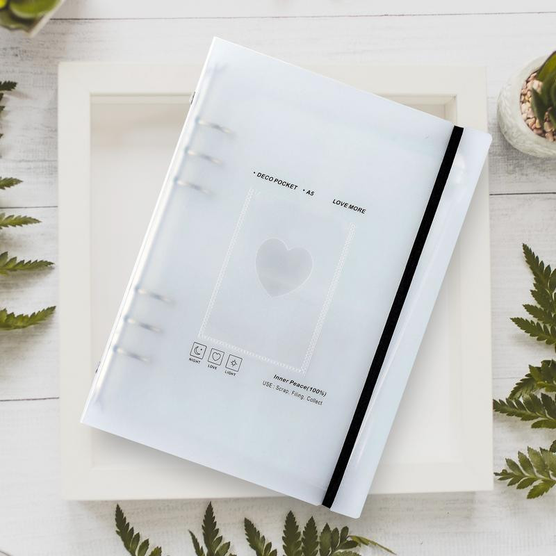 A5 Binder Photocard Album 3 Inch Loose Leaf Book Torage Hardcover Notebook PolaroidPhoto Album Home School Uredski pribor