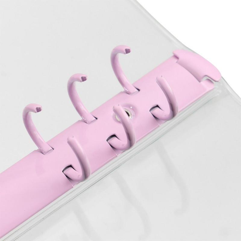 PVC pohrana školskog pribora, pohrana datoteka, pohrana stola, A5A6, prozirne mape, džepovi za vezivanje, povez za bilježnicu