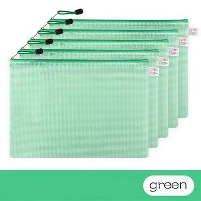 5 kom 13x9.5" prozirna A4 mapa datoteka Stolni pribor Ispit Papirnati organizator dokumenata Torba za pohranu Deblja vodootporna torba za datoteke