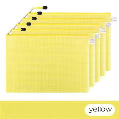 5 kom 13x9.5" prozirna A4 mapa datoteka Stolni pribor Ispit Papirnati organizator dokumenata Torba za pohranu Deblja vodootporna torba za datoteke