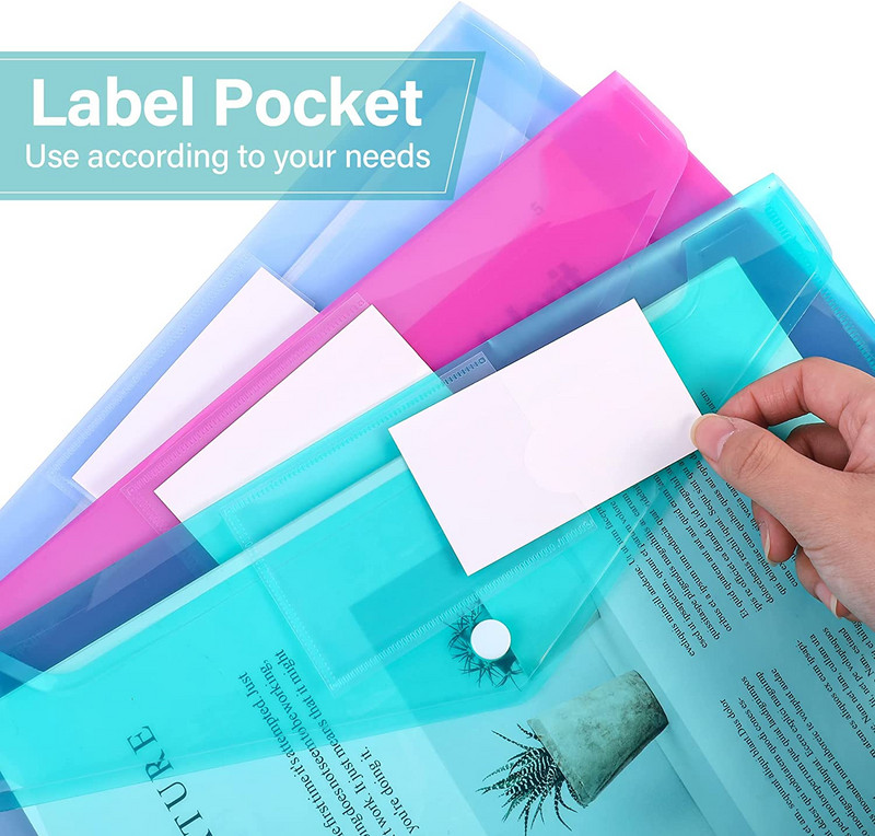 5 vnt. polių raštinės reikmenų saugojimo aplankų maišelis A4 A5 B4 B5 A3 užsegamas dokumentų maišelis su užtrauktuku failų aplankai Mokykliniai biuro reikmenys