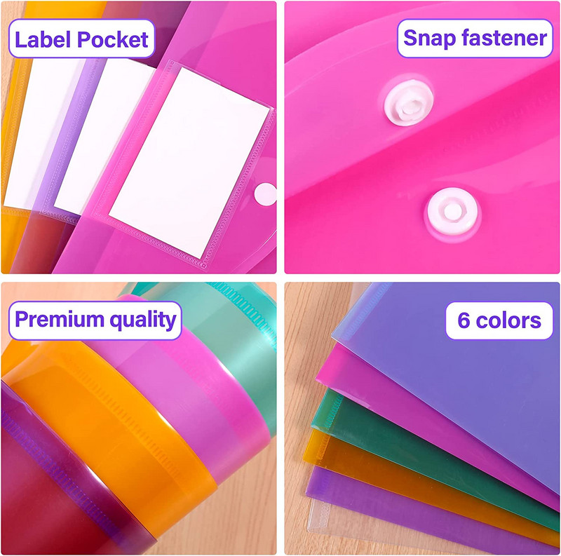 5 vnt. polių raštinės reikmenų saugojimo aplankų maišelis A4 A5 B4 B5 A3 užsegamas dokumentų maišelis su užtrauktuku failų aplankai Mokykliniai biuro reikmenys