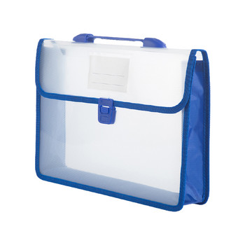 Α4 Μαθητική τσάντα αποθήκευσης γραφείου Σχολείο με λαβή πόρπη Κλείσιμο φάκελος αρχείου PP Home αδιάβροχη ετικέτα Portable Thickened
